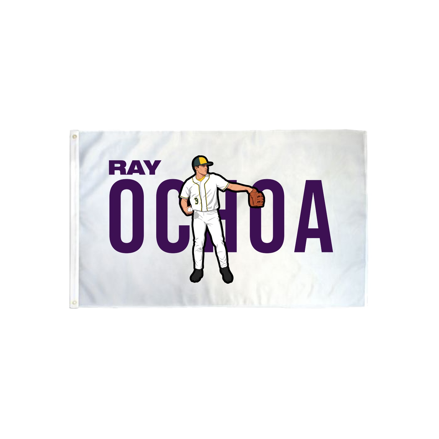 3x5 Flag — Player Name in Classic