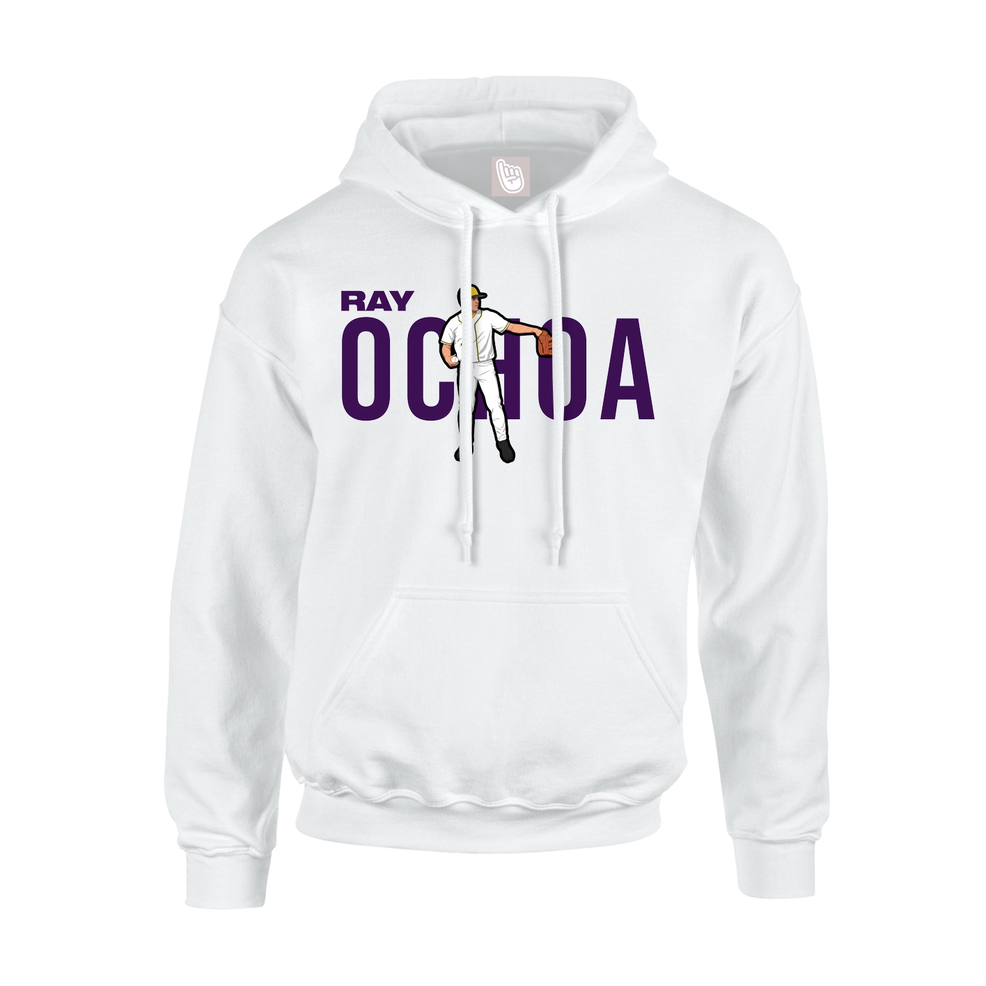 Hoodie — Player Name in White