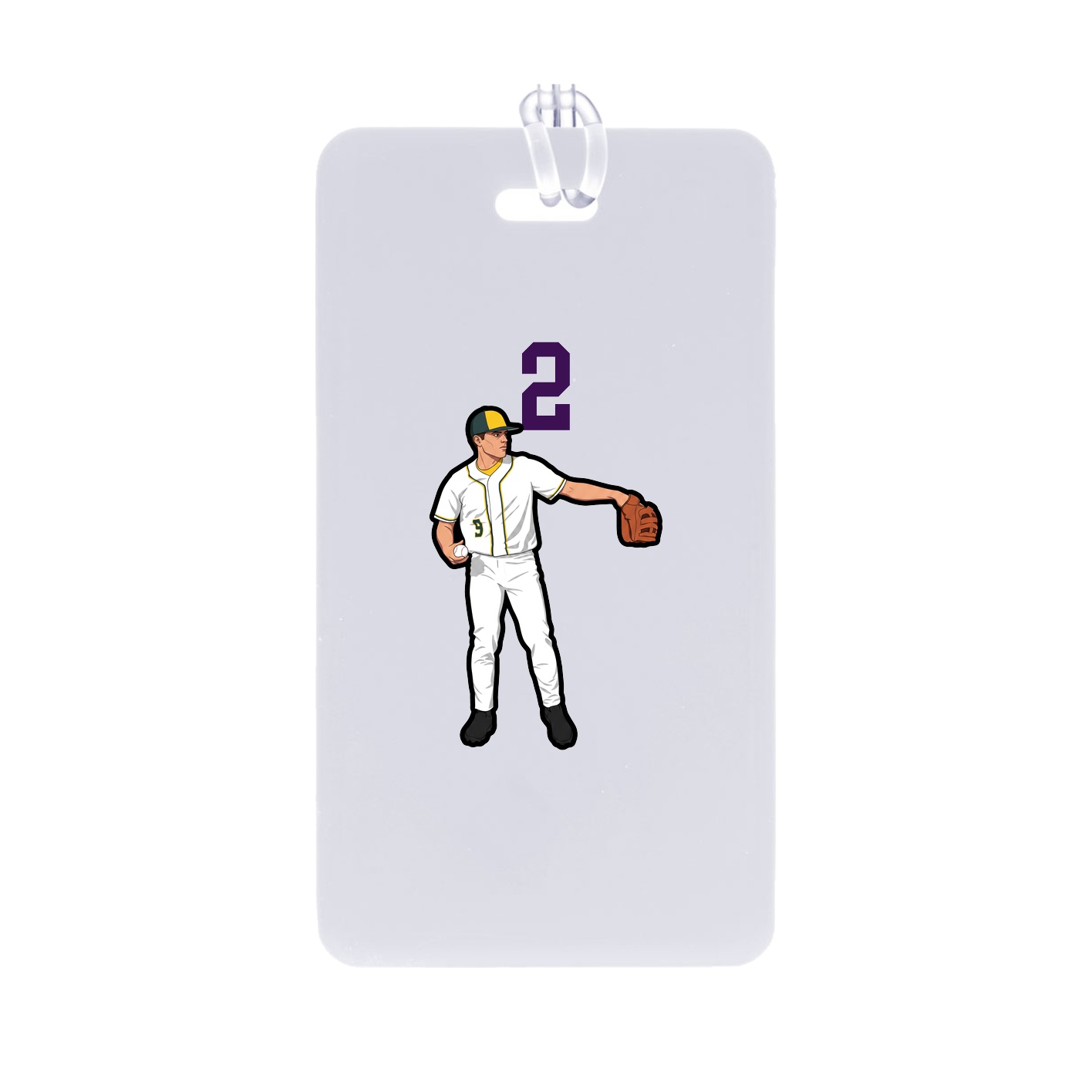Bag Tag — Number Top in Classic