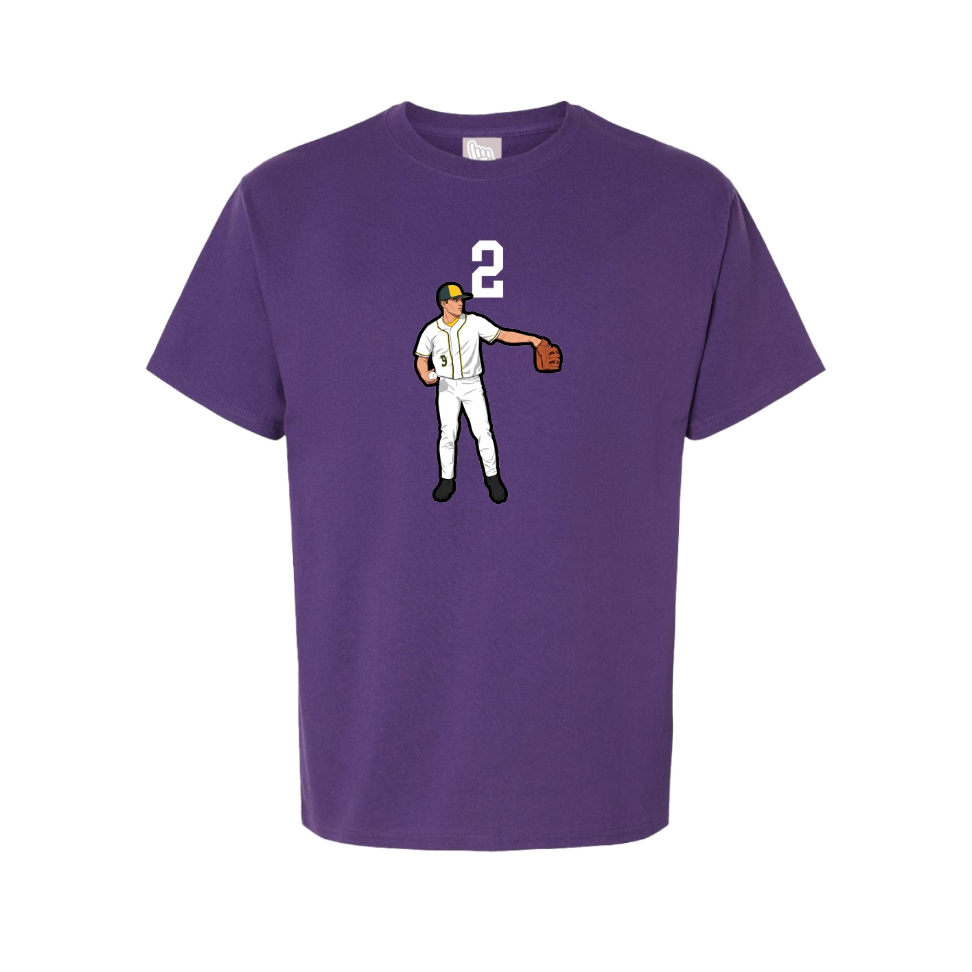 Tee — Number Top in Purple