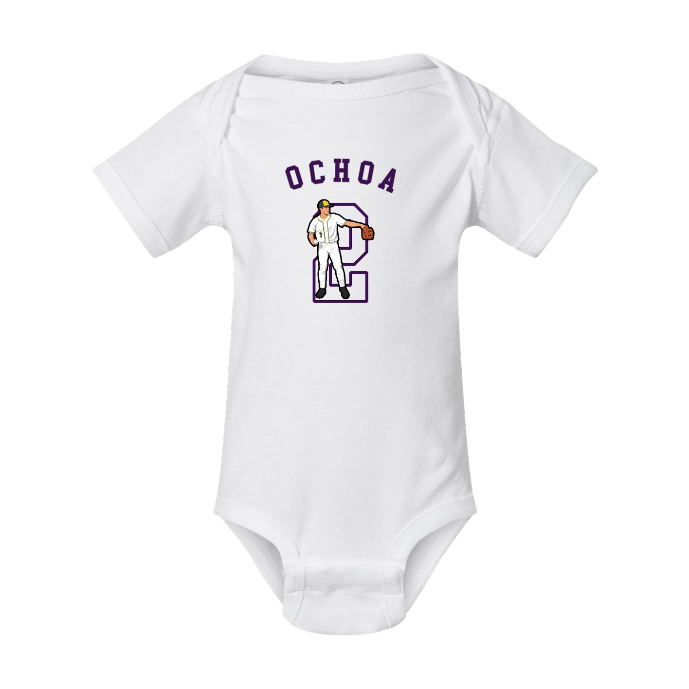 Baby Onesie — Shirsey Arch in White