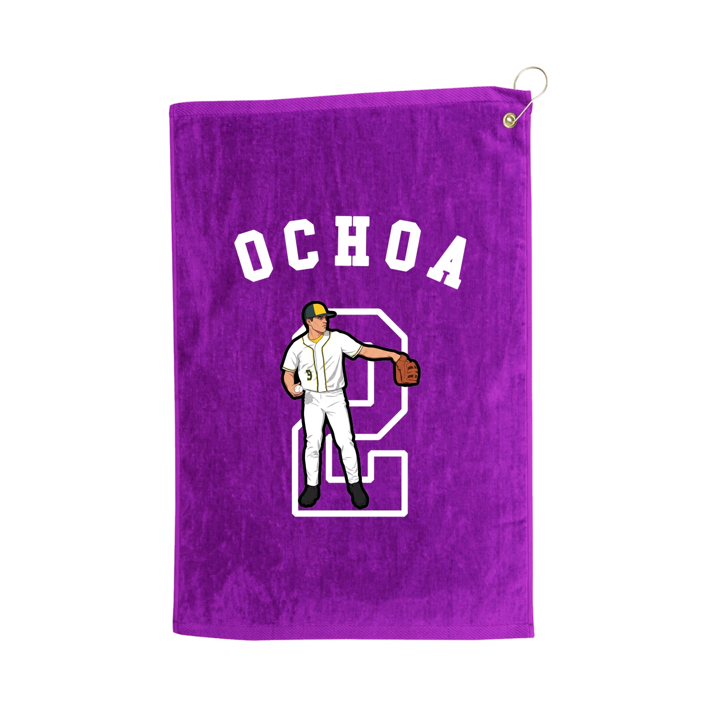 Golf Towel — Shirsey Arch in Purple
