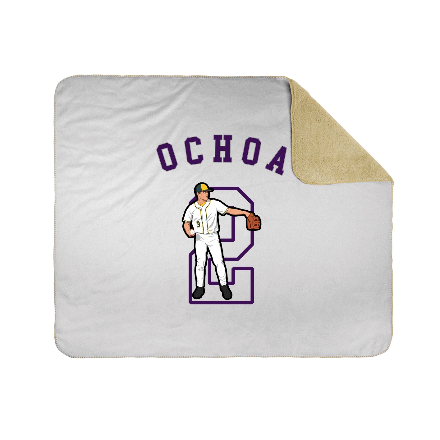 Throw Blanket — Shirsey Arch in White