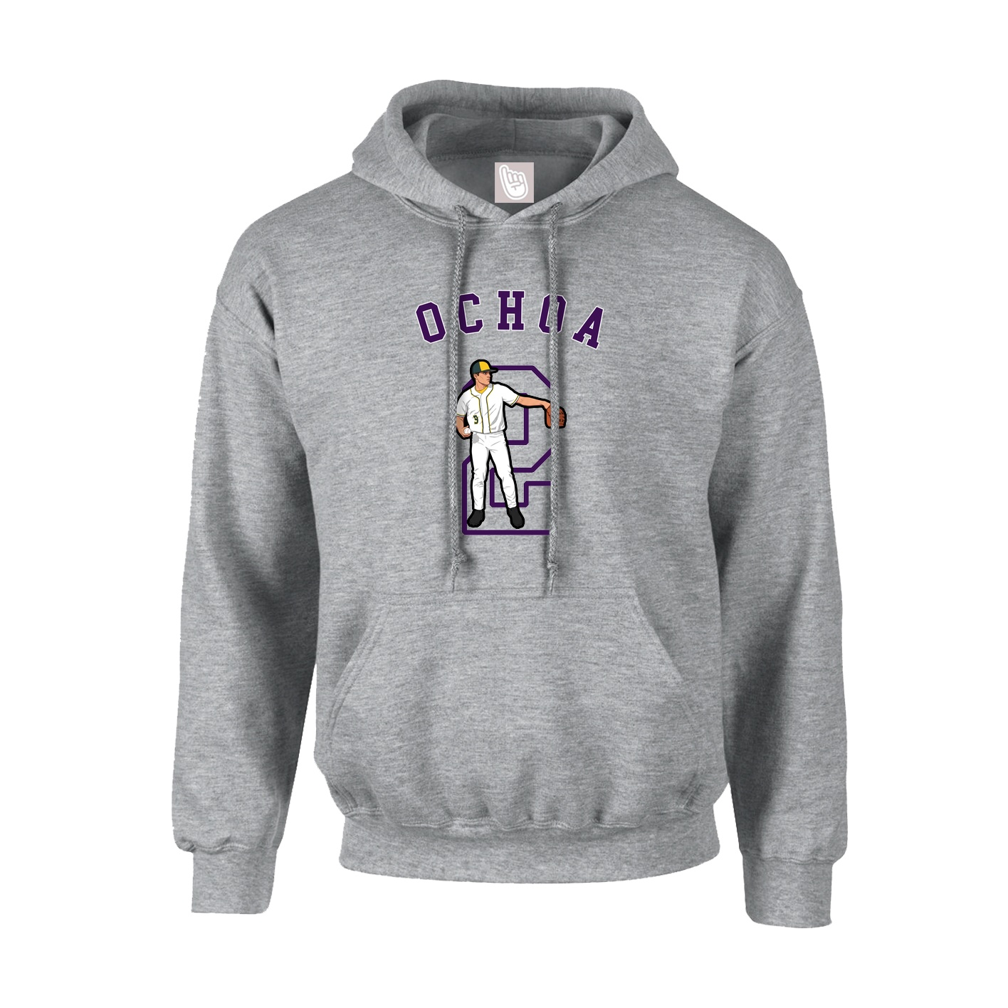 Youth Hoodie — Shirsey Arch in Grey