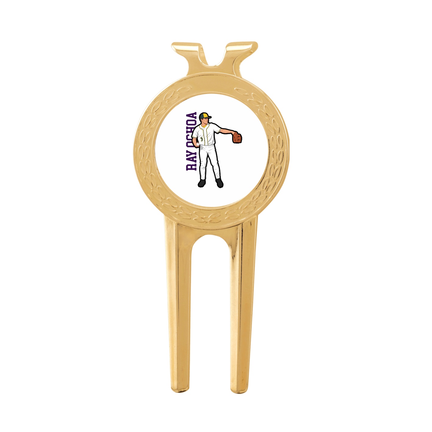 Divot Tool with Ball Marker — Name Vertical in Classic