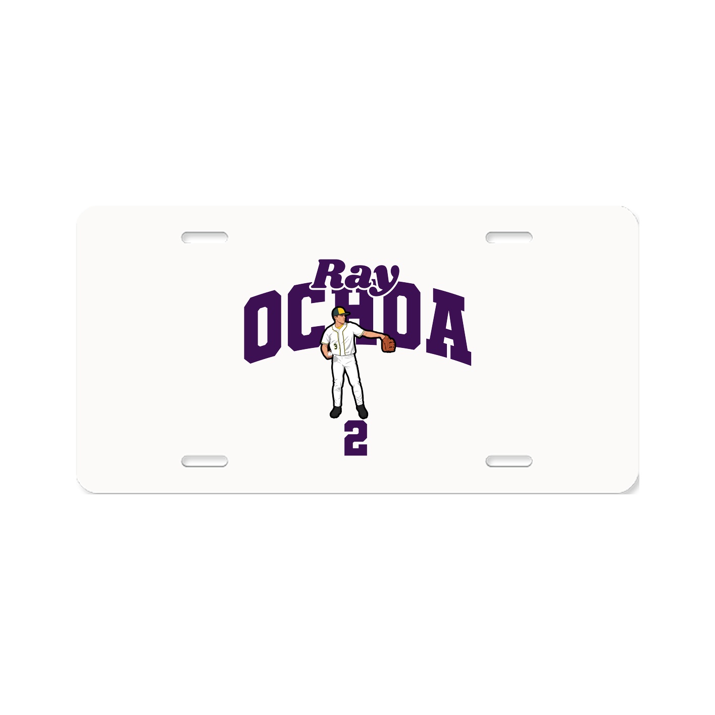 License Plate — Signature Arch in Classic