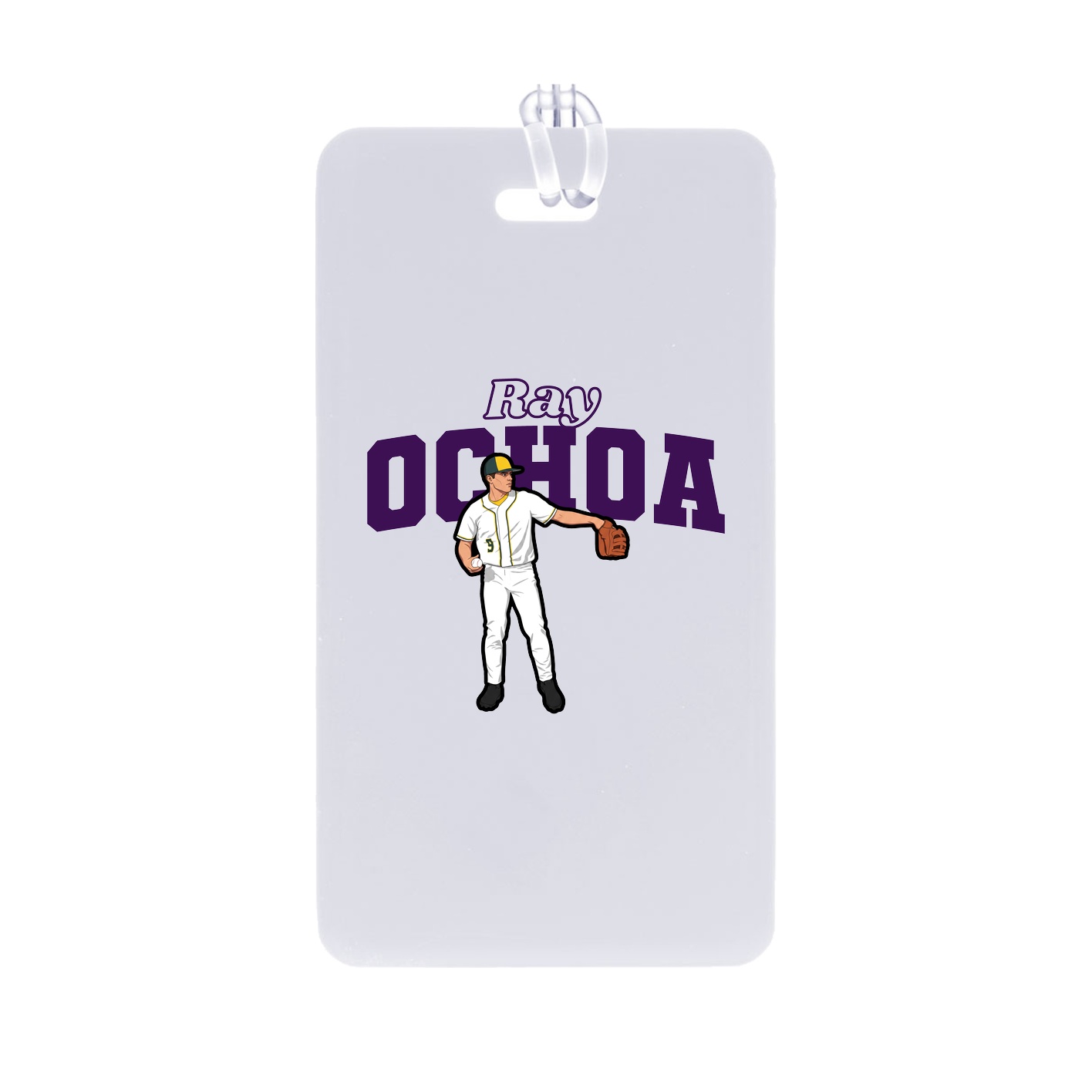 Bag Tag — Name Arch in Classic