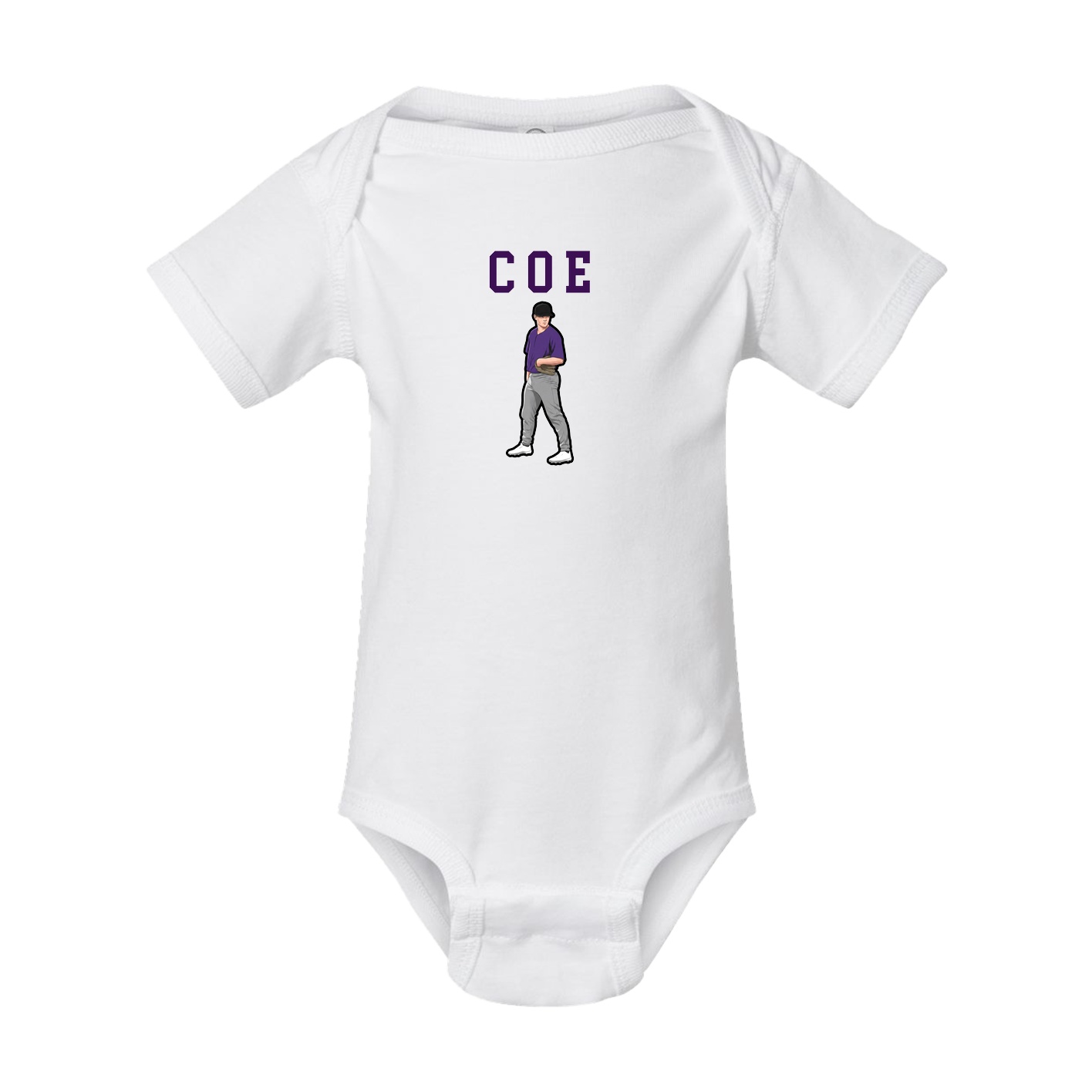 Baby Onesie — Shirsey in White