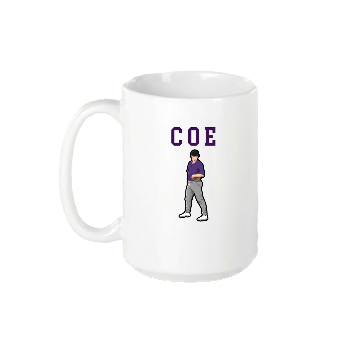 15oz Coffee Mug — Shirsey in White
