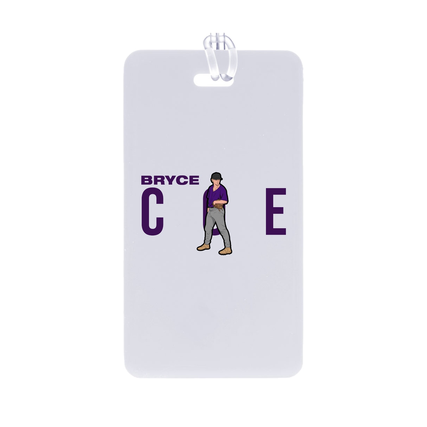 Bag Tag — Player Name in Classic