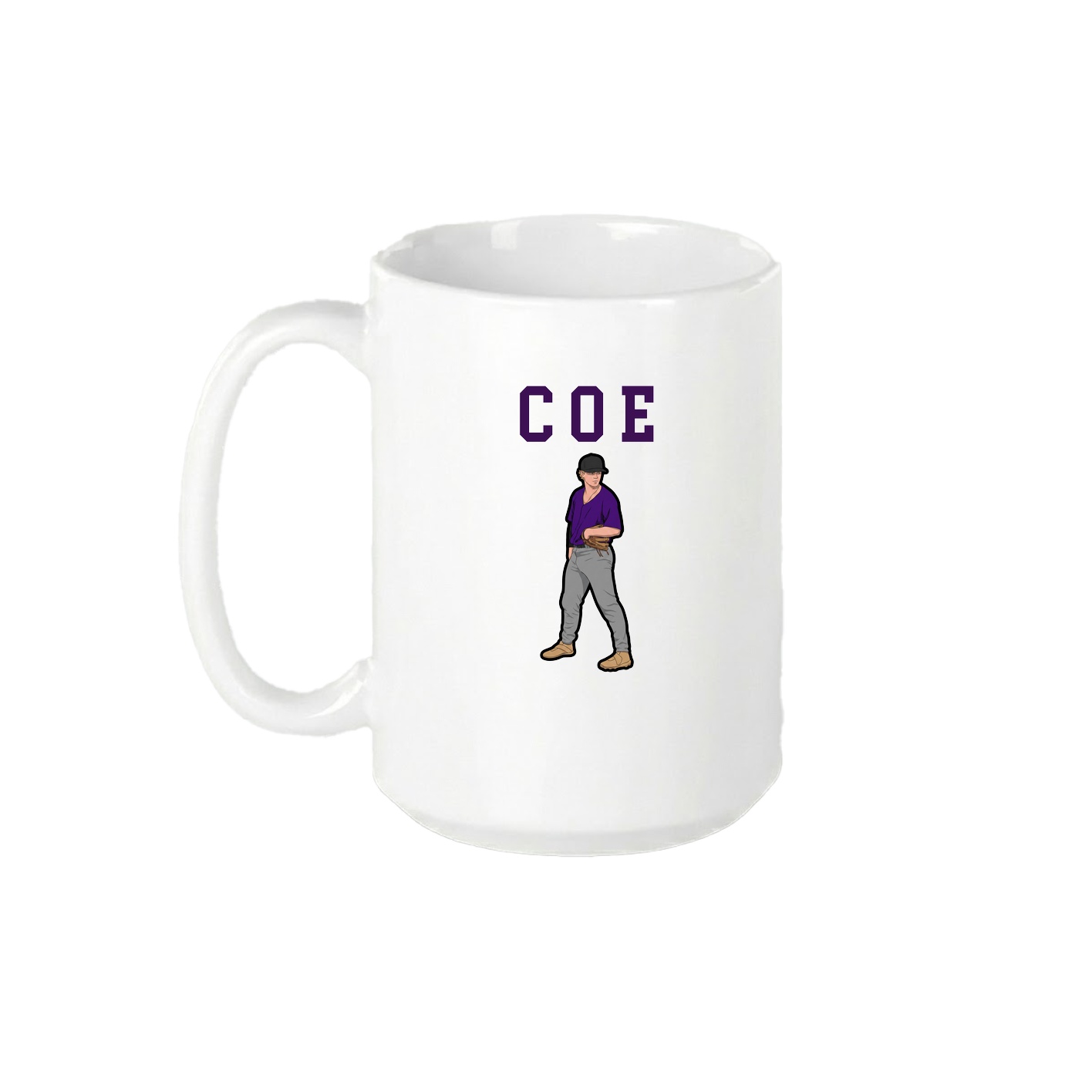 15oz Coffee Mug — Shirsey in White