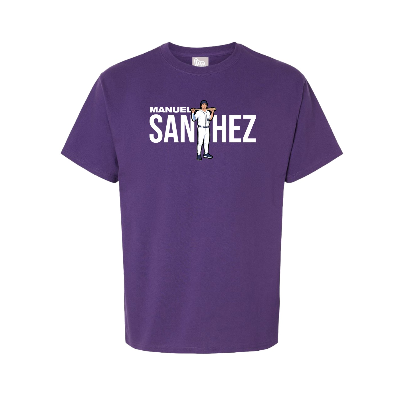 Youth Tee — Player Name in Purple