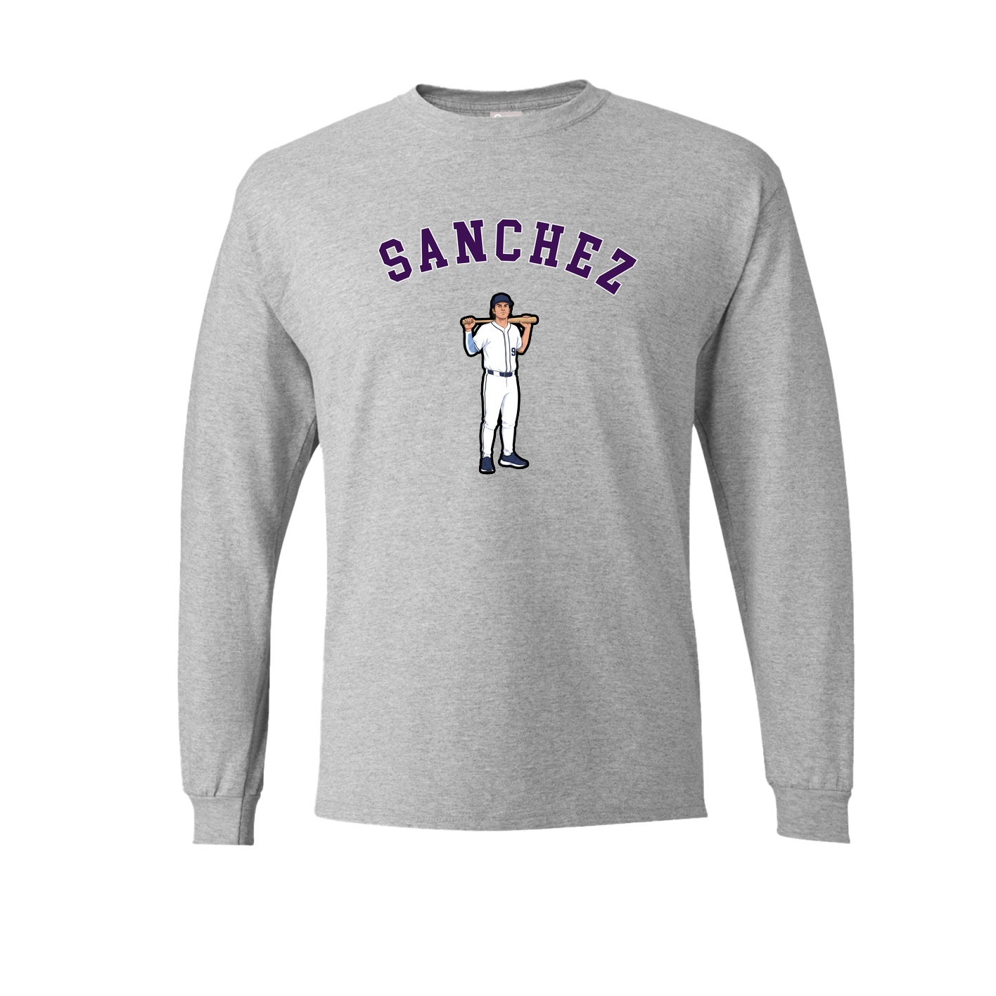 Long Sleeve Tee — Shirsey Arch in Grey