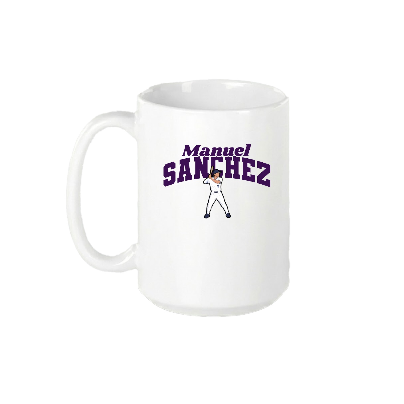 15oz Coffee Mug — Signature Arch in White