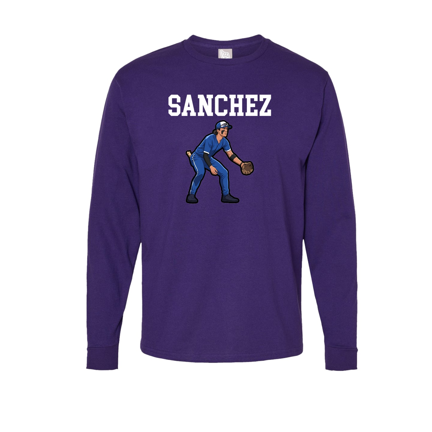 Long Sleeve Tee — Shirsey in Purple