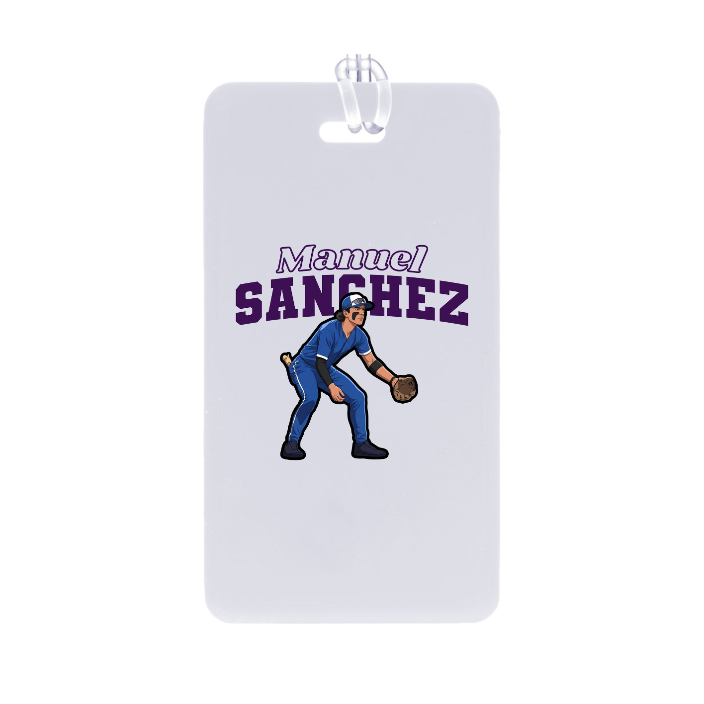 Bag Tag — Name Arch in Classic