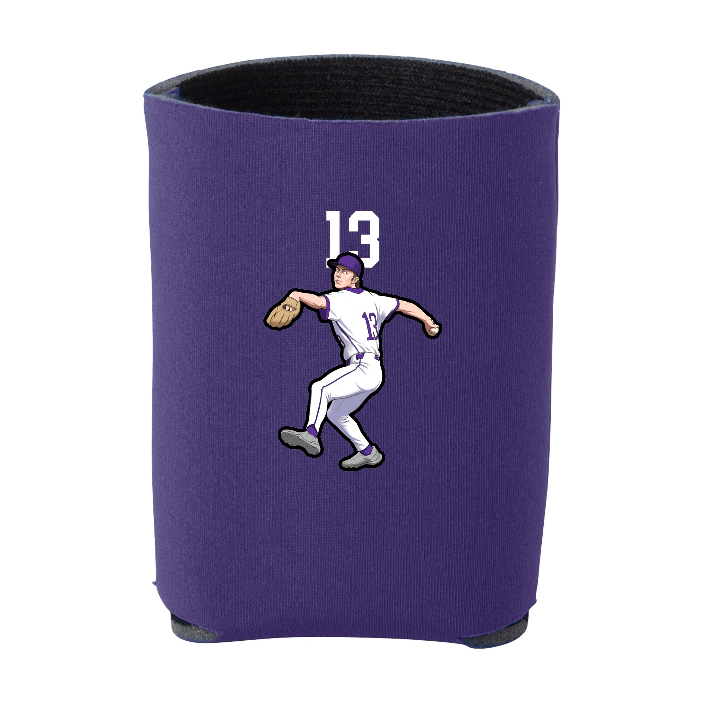 Can Holder — Number Top in Purple