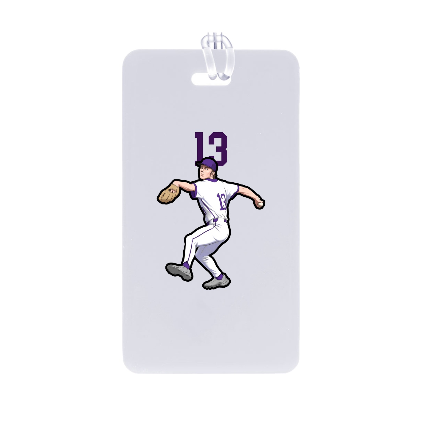 Bag Tag — Number Top in Classic