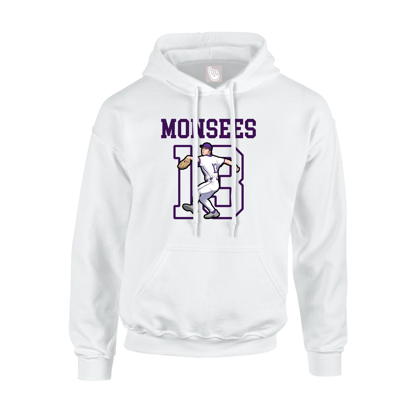 Youth Hoodie — Shirsey in White