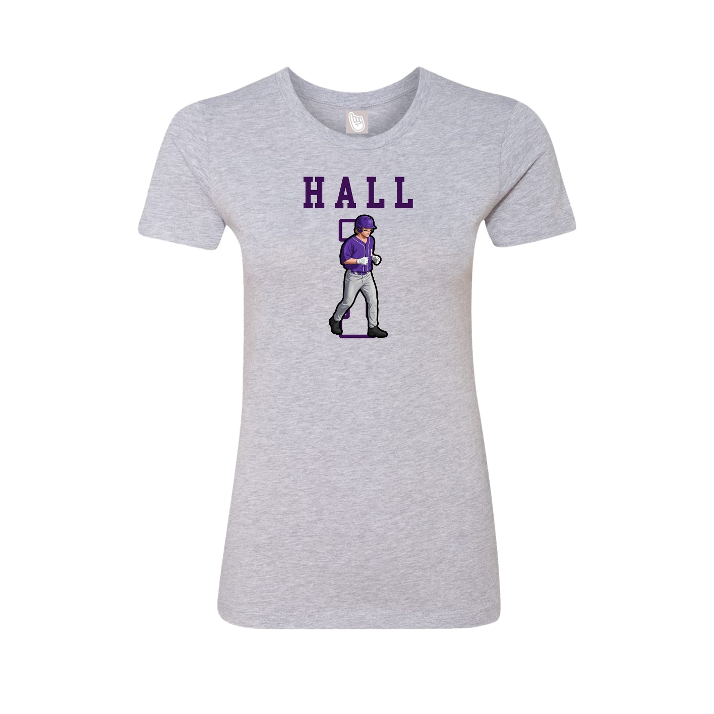Fitted Women's Tee — Shirsey in Grey