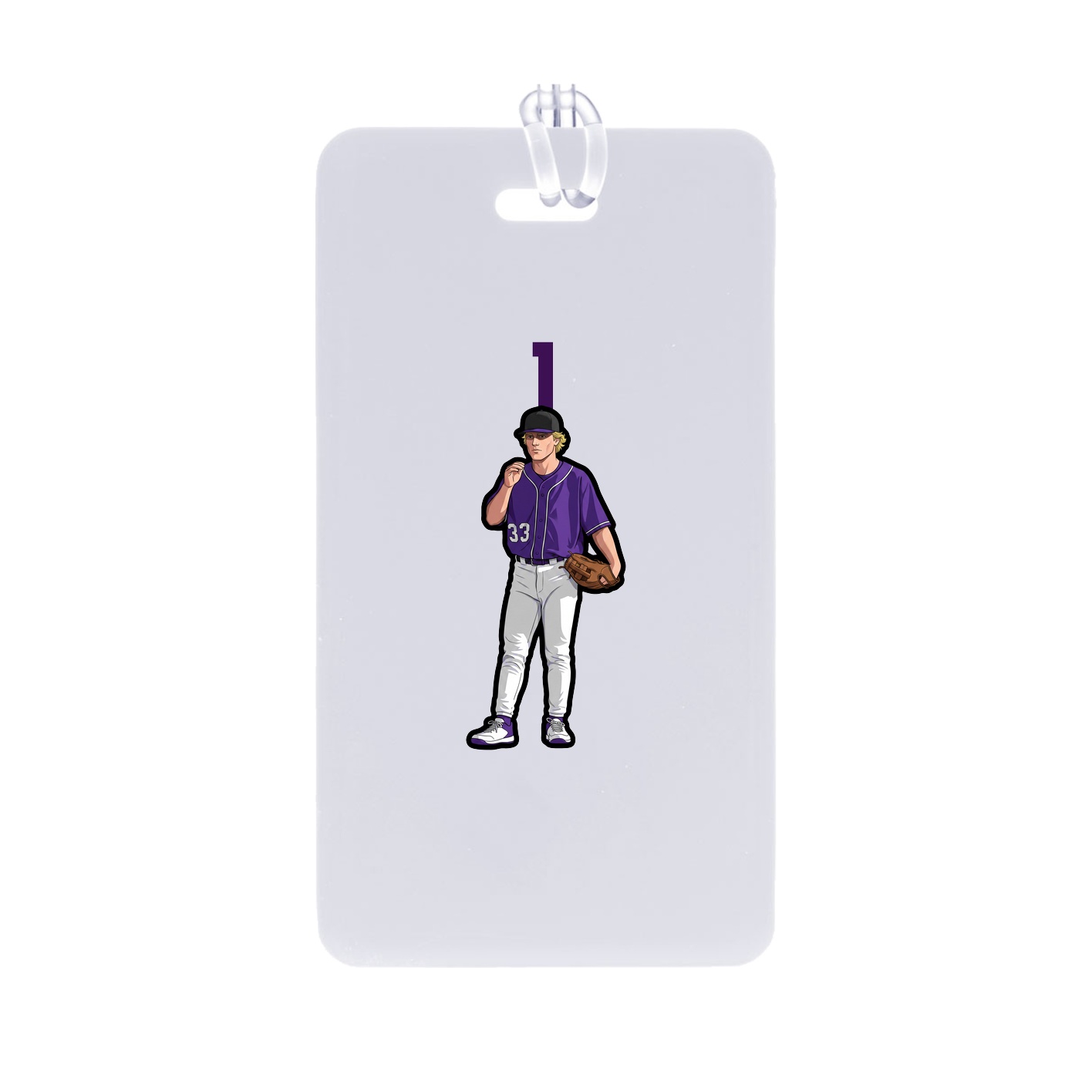 Bag Tag — Number Top in Classic