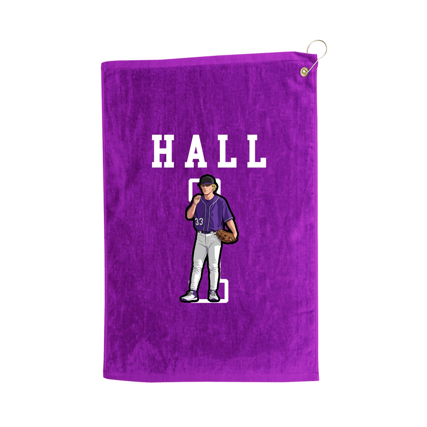 Golf Towel — Shirsey in Purple