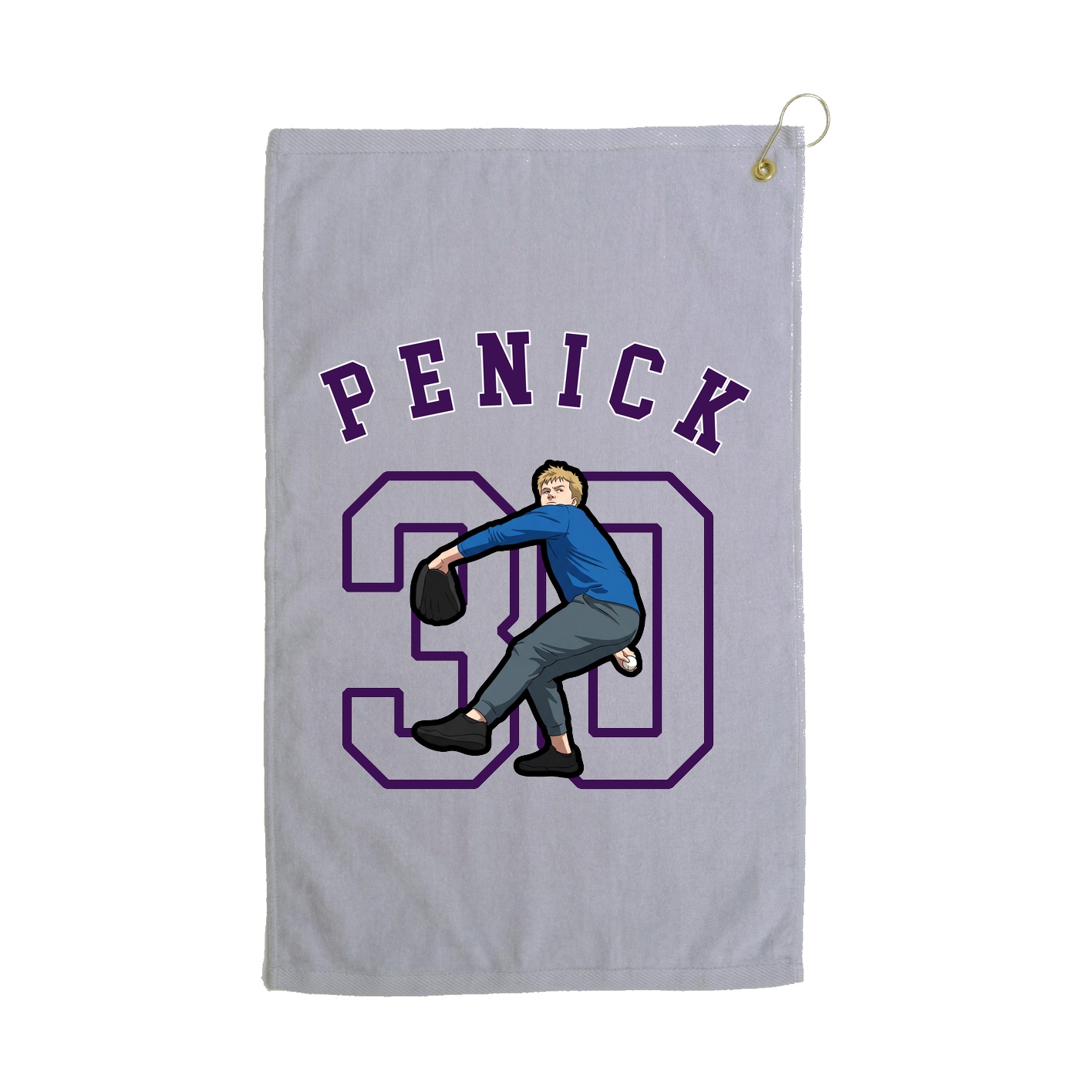 Golf Towel — Shirsey Arch in Grey