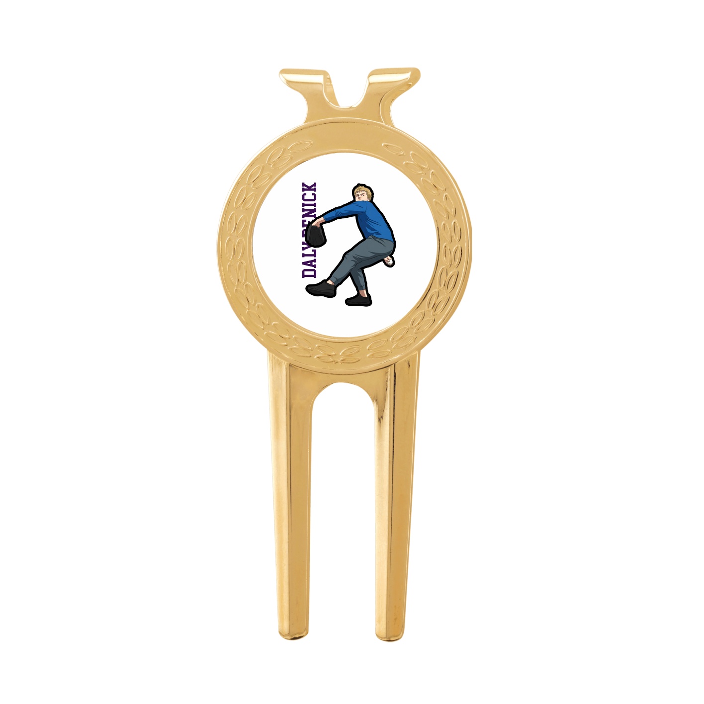 Divot Tool with Ball Marker — Name Vertical in Classic