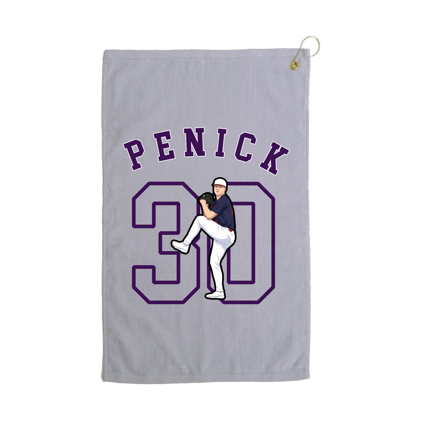 Golf Towel — Shirsey Arch in Grey