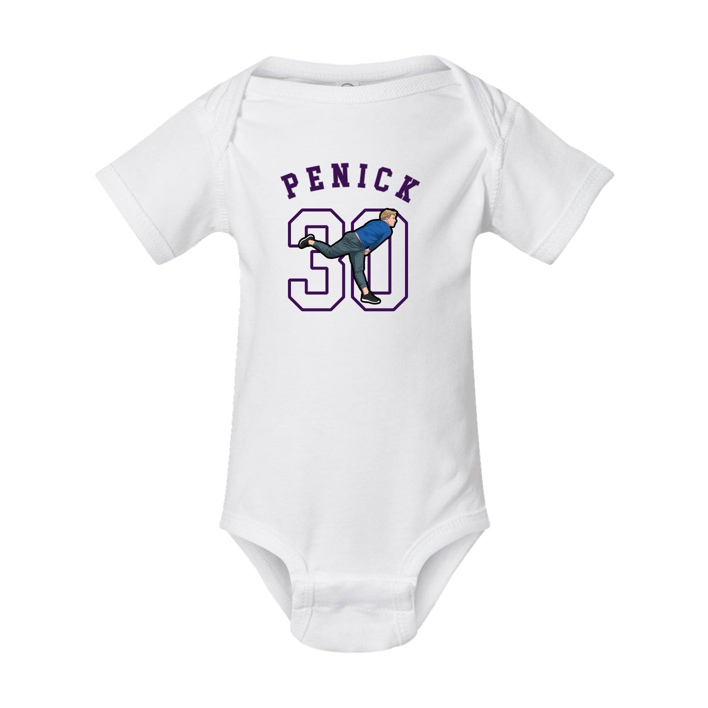 Baby Onesie — Shirsey Arch in White