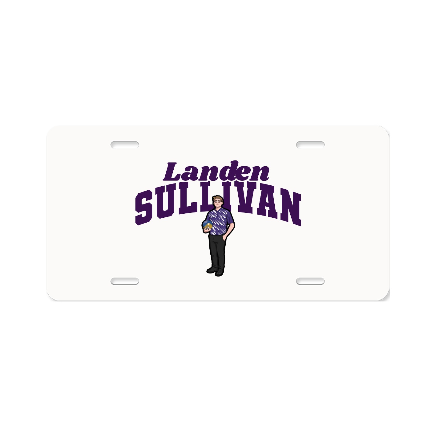 License Plate — Signature Arch in Classic