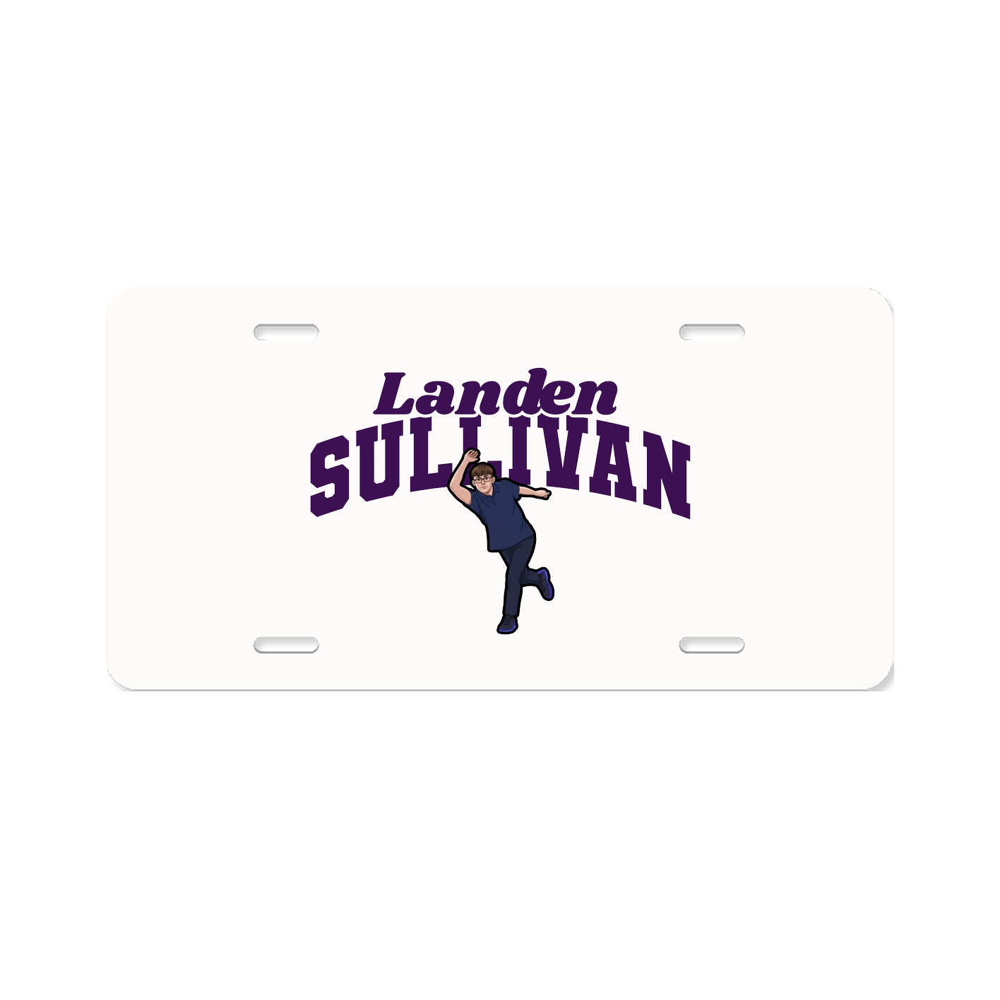 License Plate — Signature Arch in Classic
