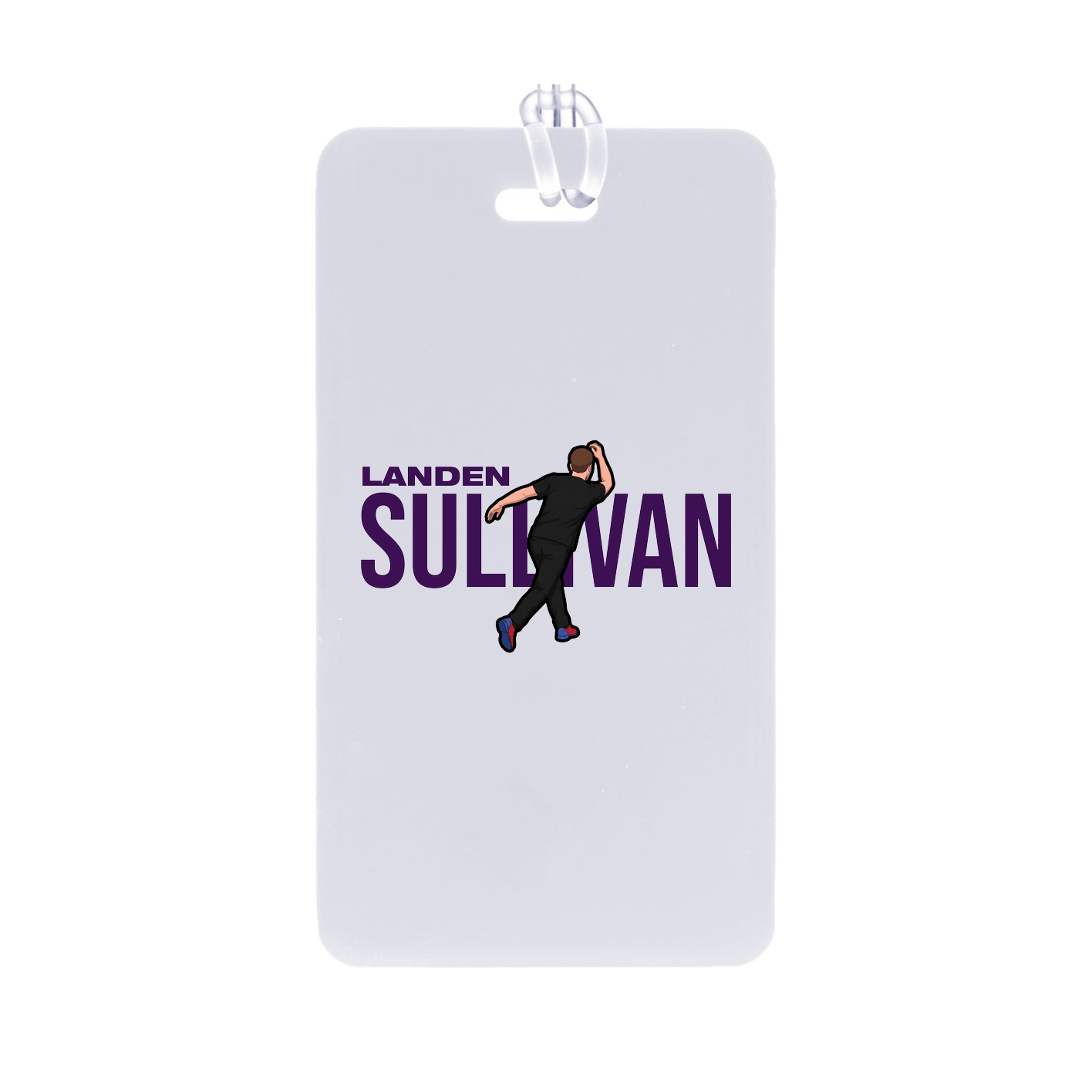 Bag Tag — Player Name in Classic