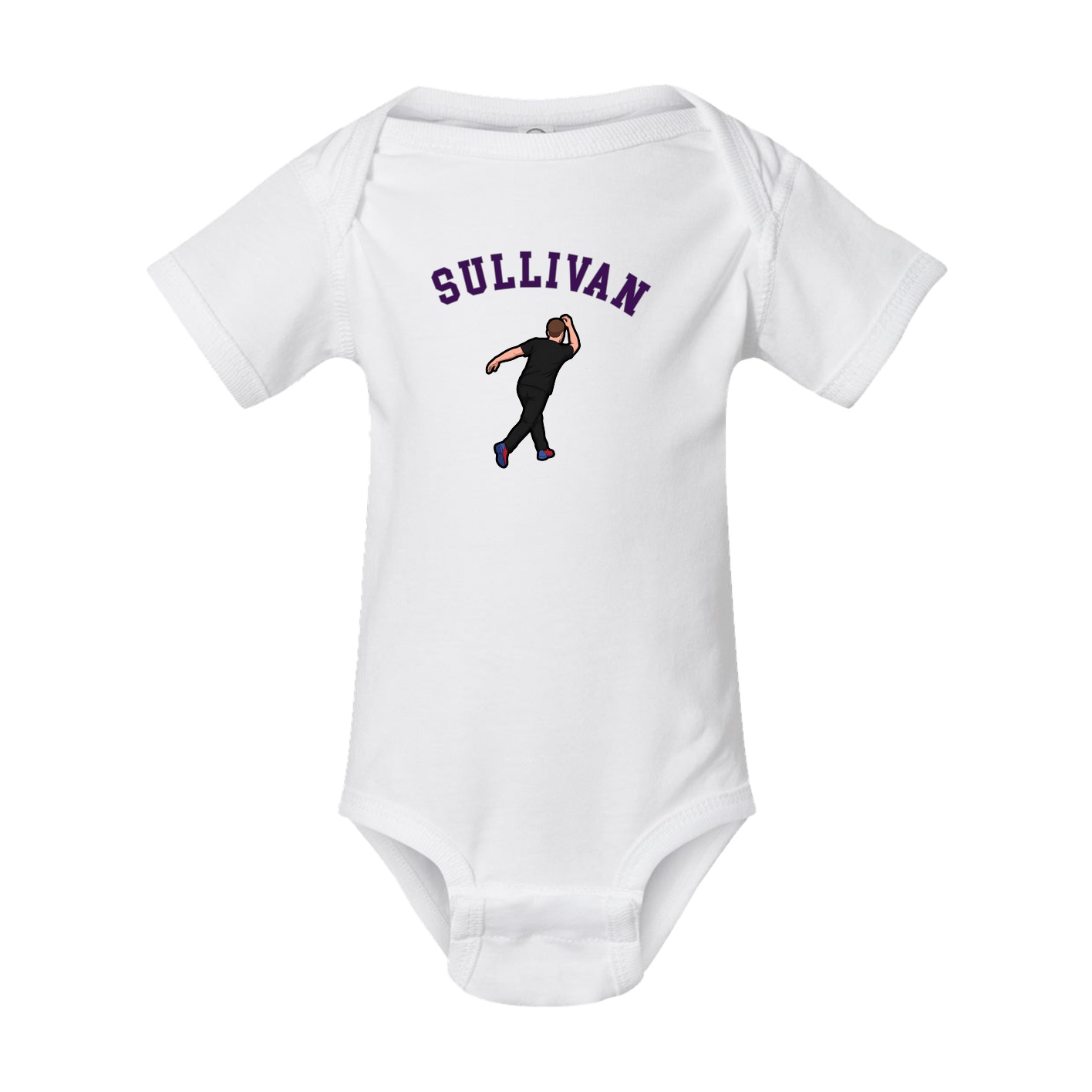 Baby Onesie — Shirsey Arch in White