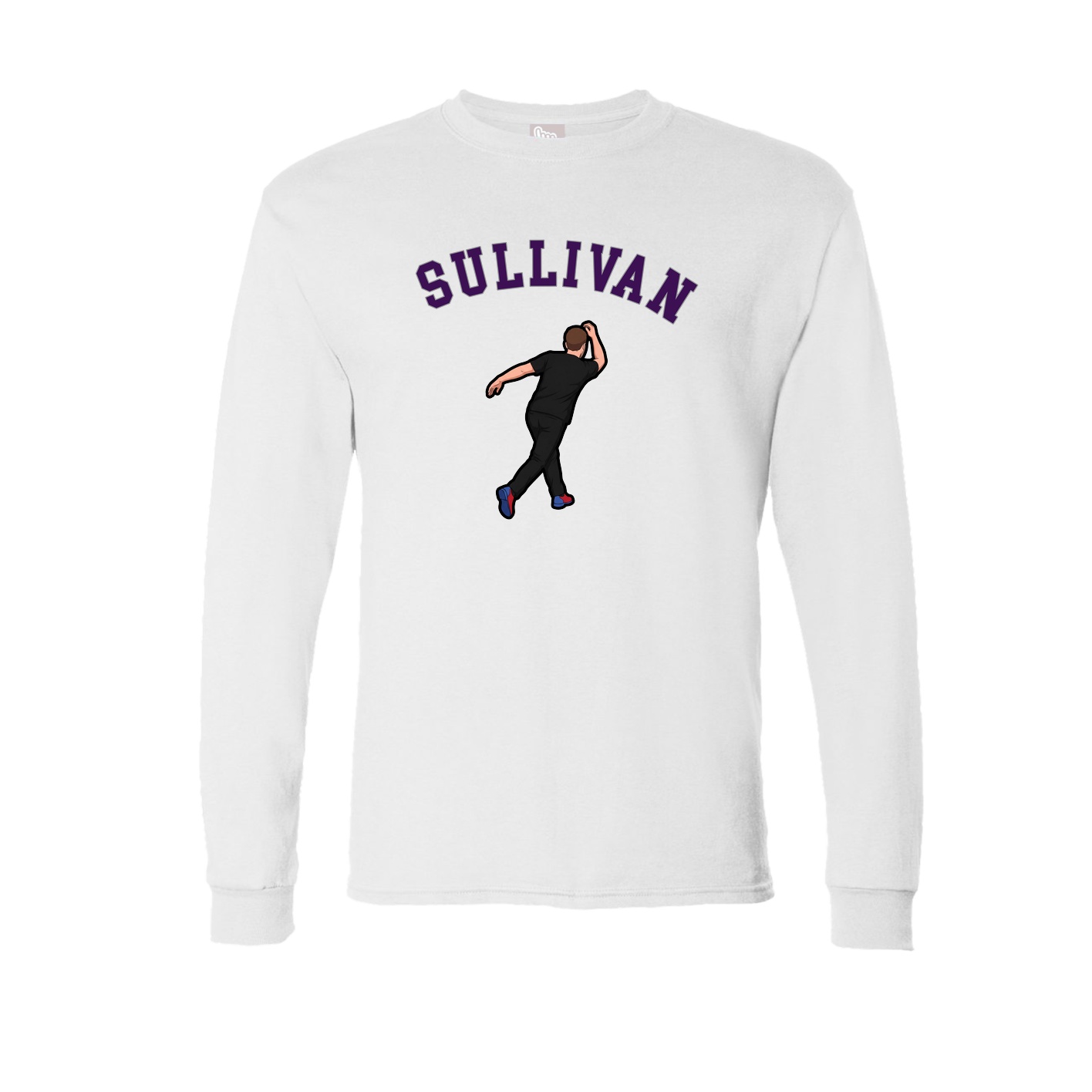 Long Sleeve Tee — Shirsey Arch in White