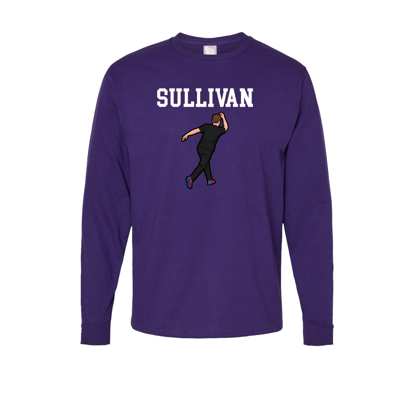 Long Sleeve Tee — Shirsey in Purple