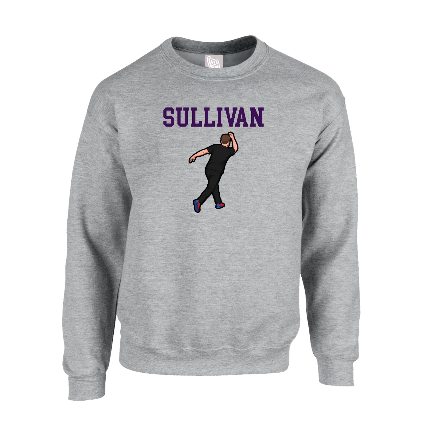 Fleece Crew — Shirsey in Grey