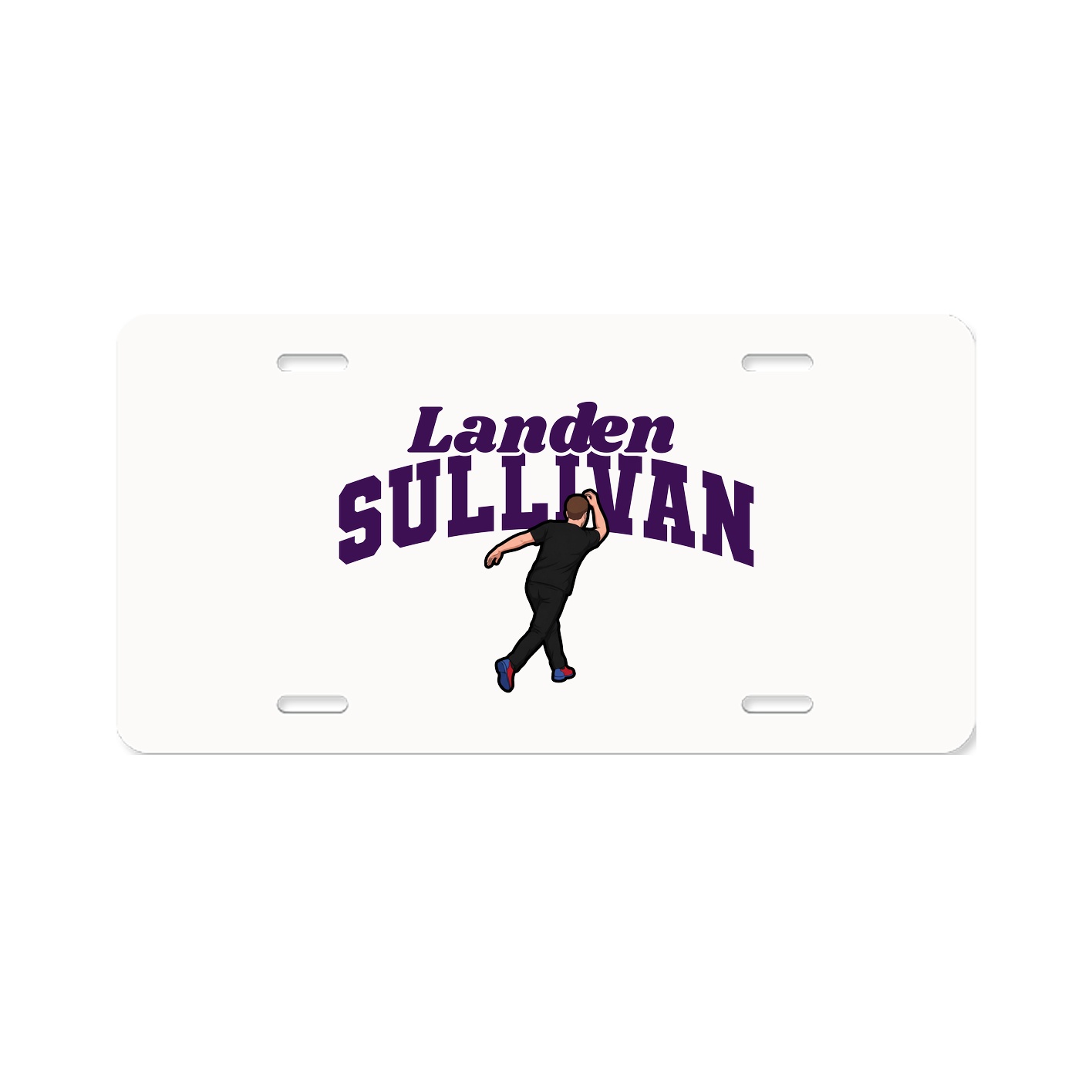 License Plate — Signature Arch in Classic