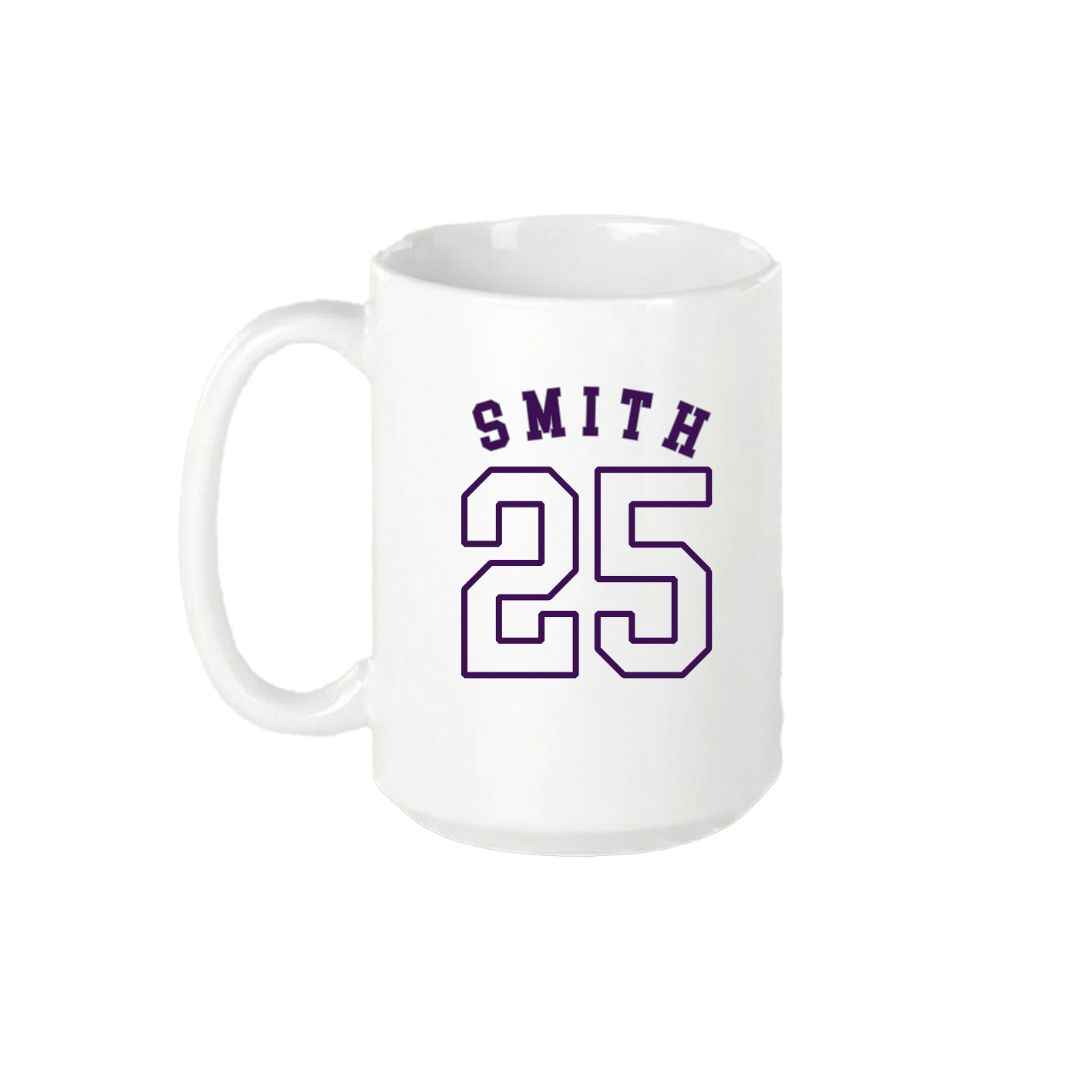 15oz Coffee Mug — Shirsey Arch in White