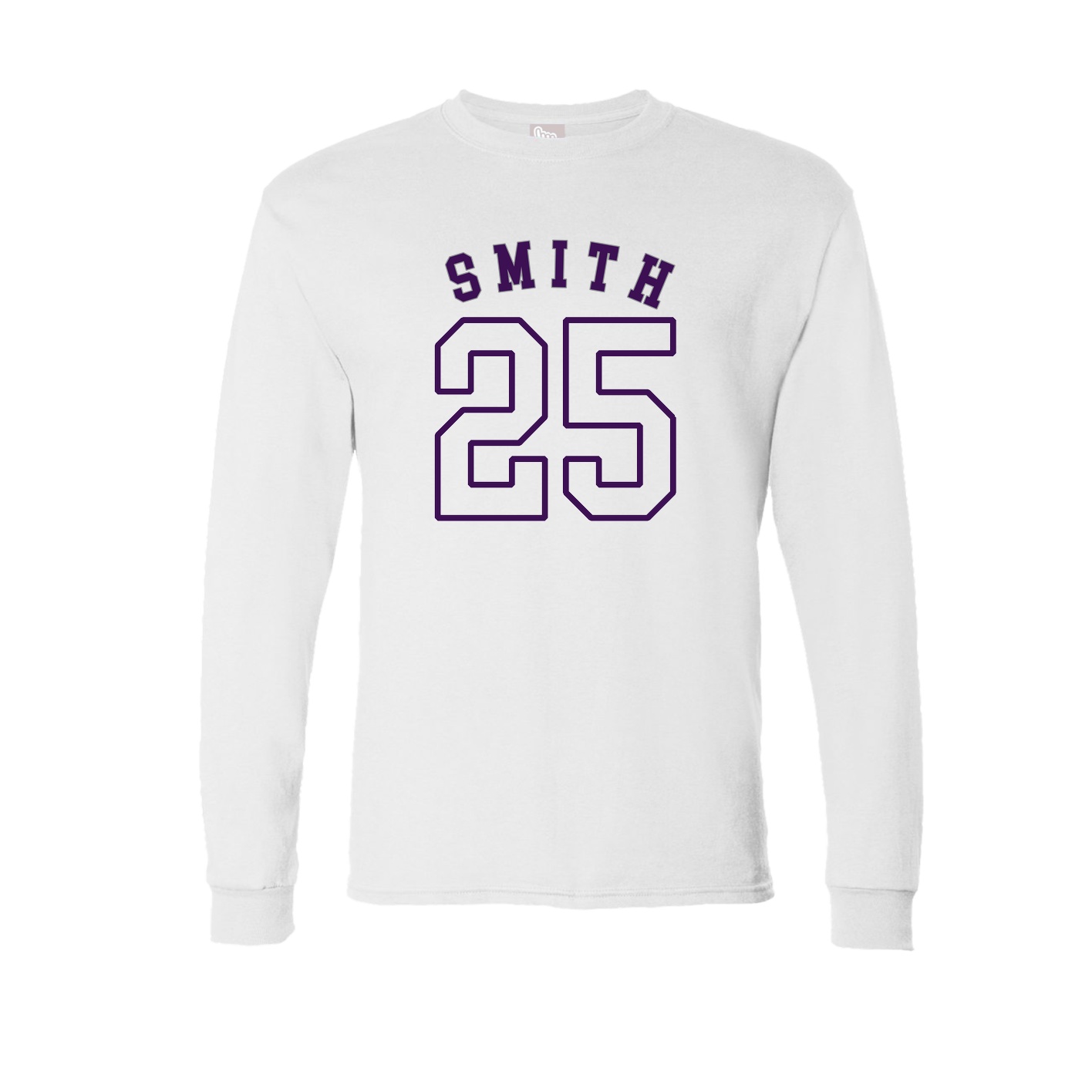Long Sleeve Tee — Shirsey Arch in White