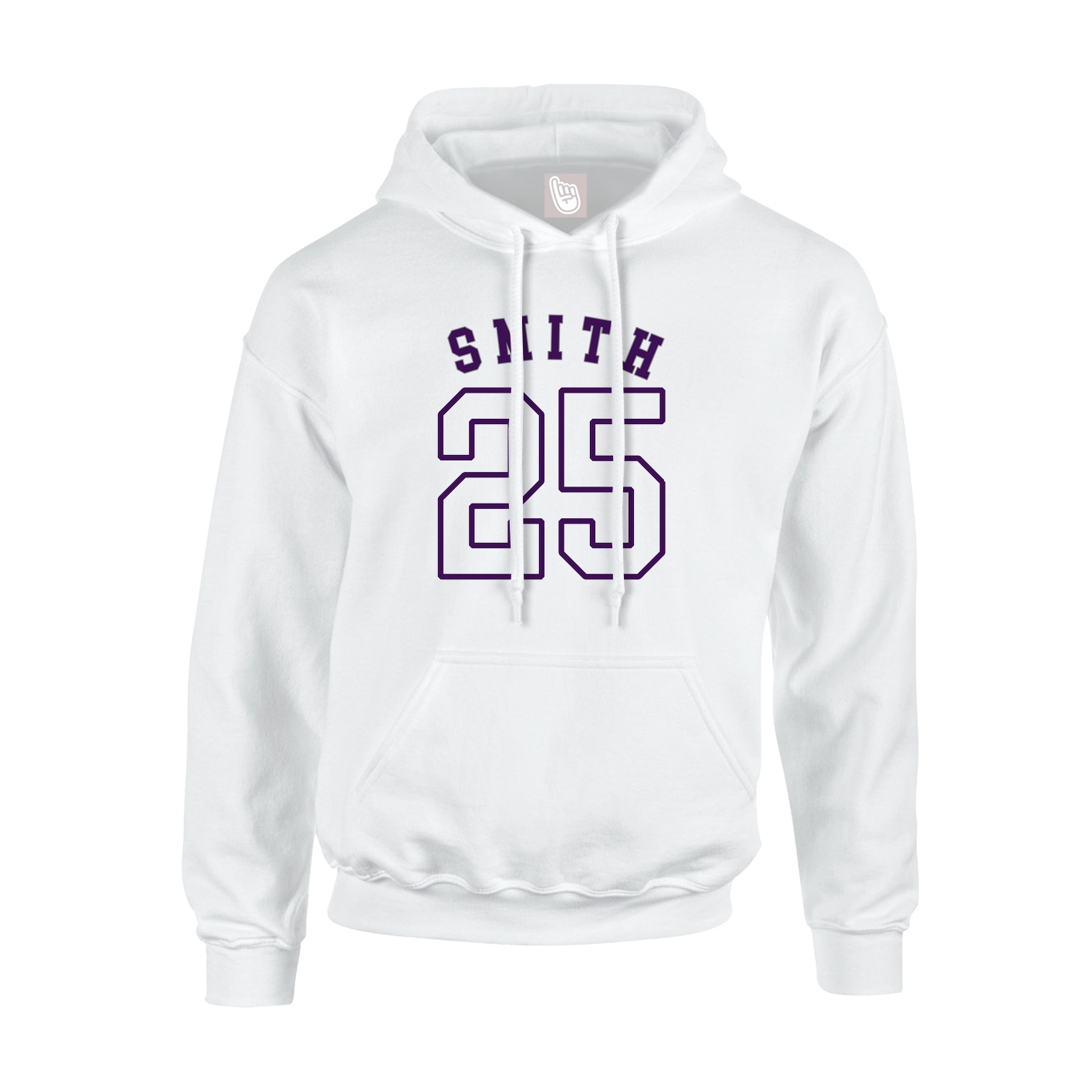 Hoodie — Shirsey Arch in White