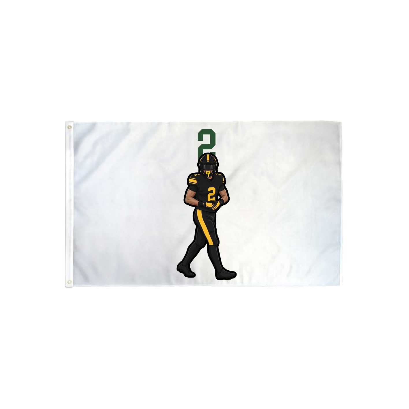3x5 Flag — Number Top in Classic