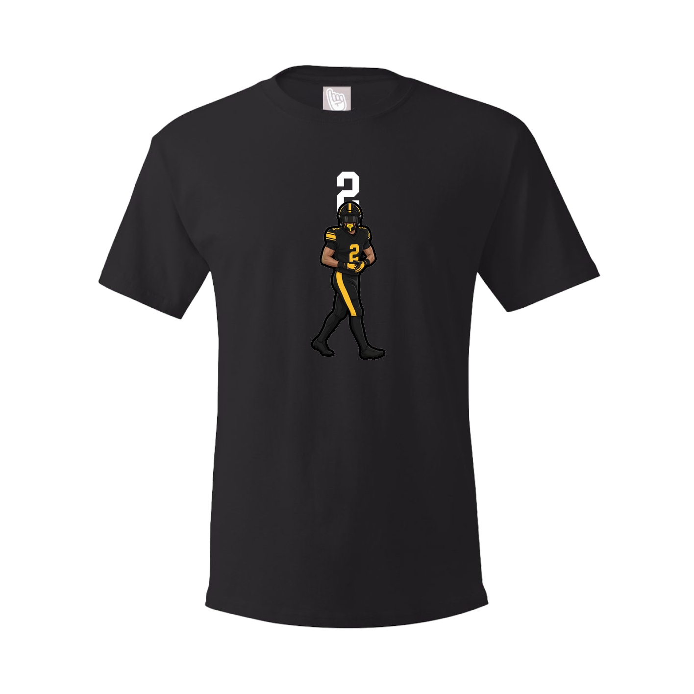 Tee — Number Top in Black