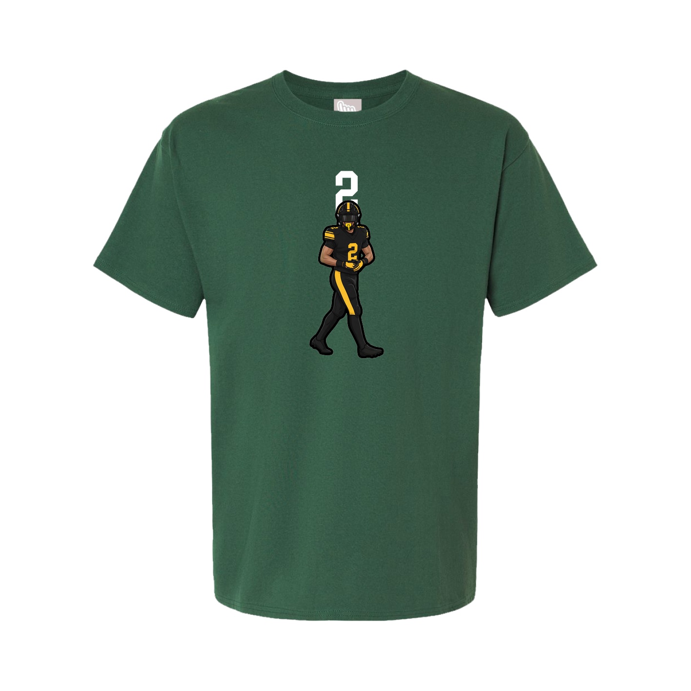 Tee — Number Top in Green