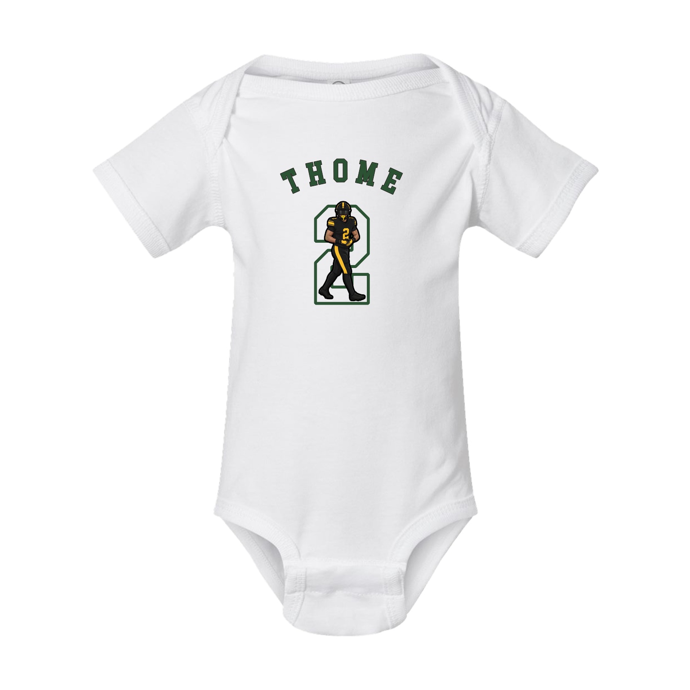Baby Onesie — Shirsey Arch in White