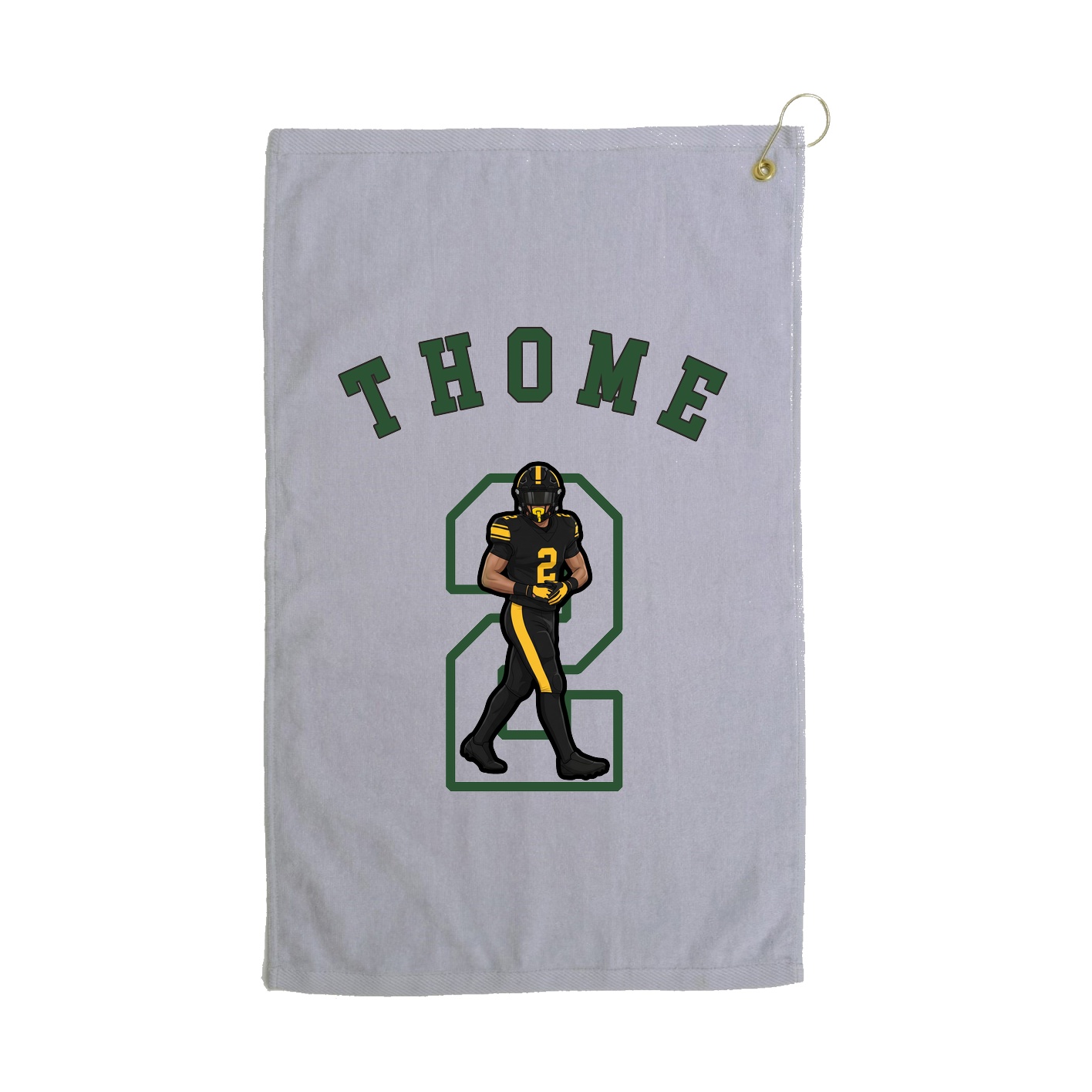 Golf Towel — Shirsey Arch in Grey