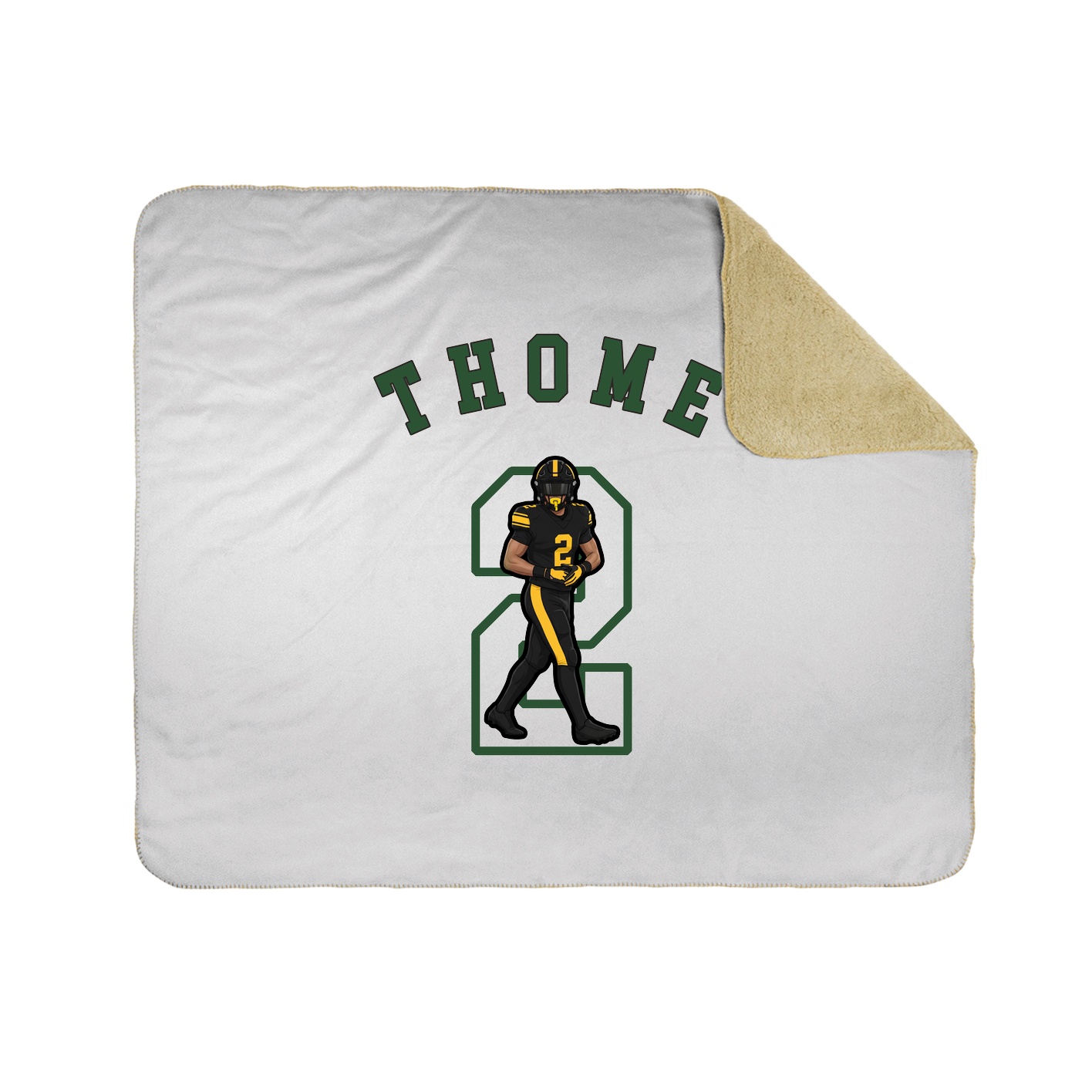 Throw Blanket — Shirsey Arch in White