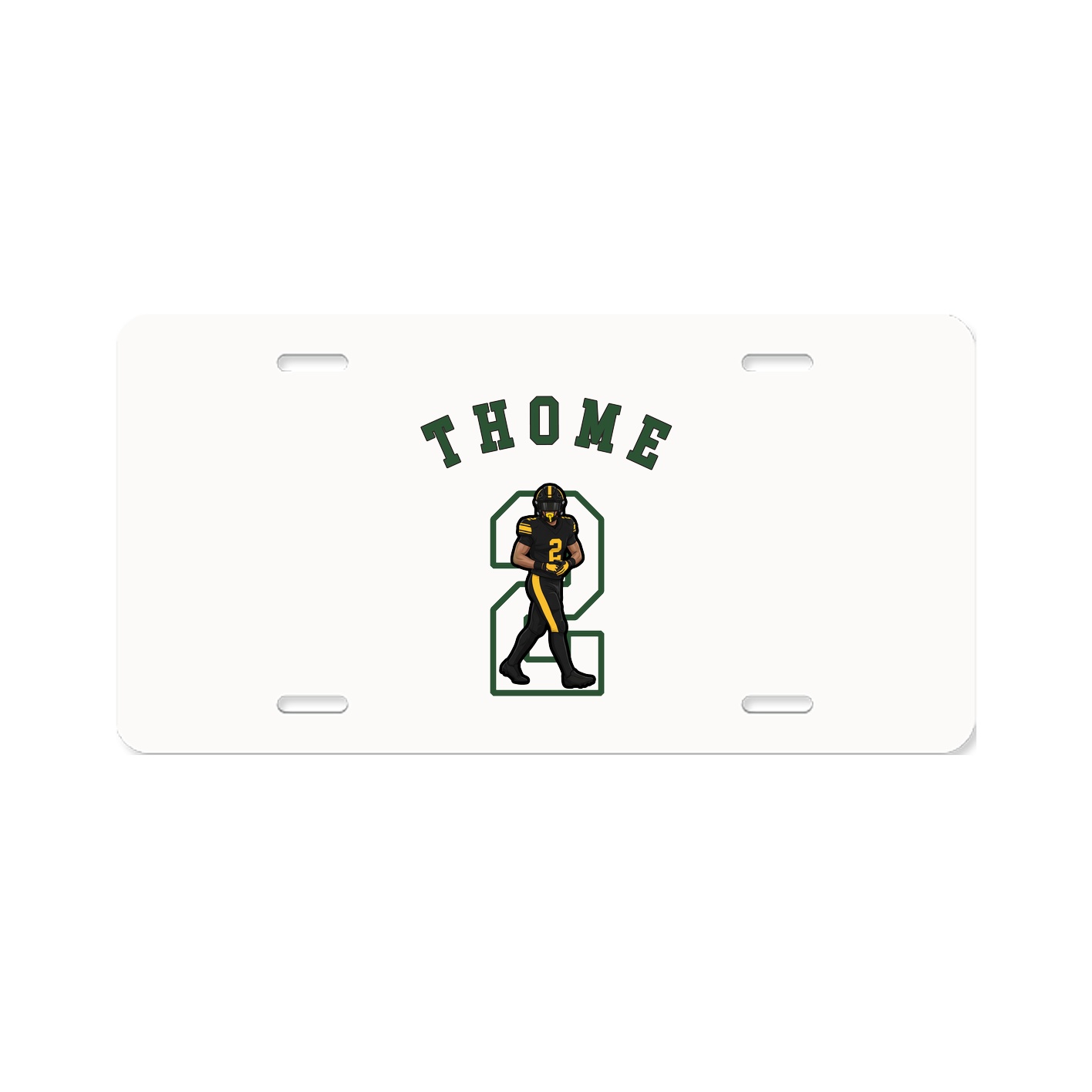 License Plate — Shirsey Arch in Classic