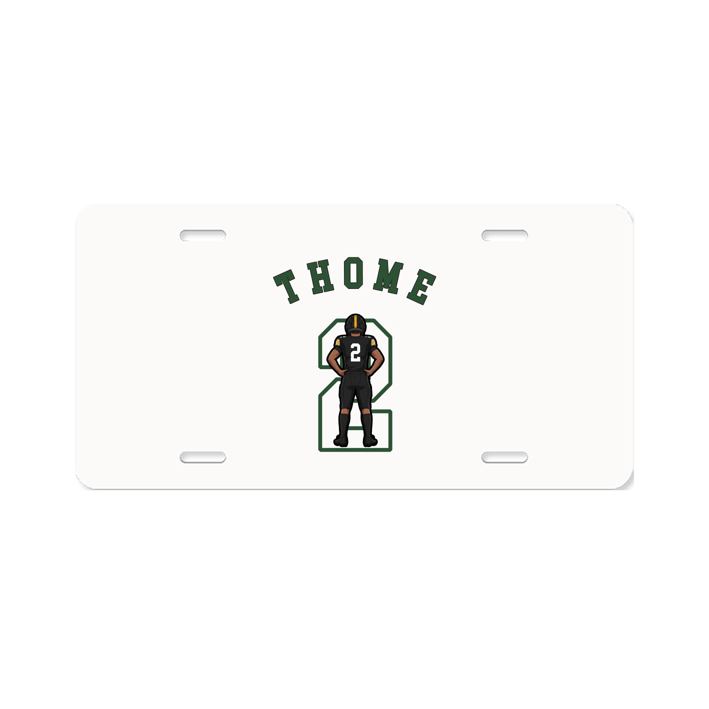 License Plate — Shirsey Arch in Classic