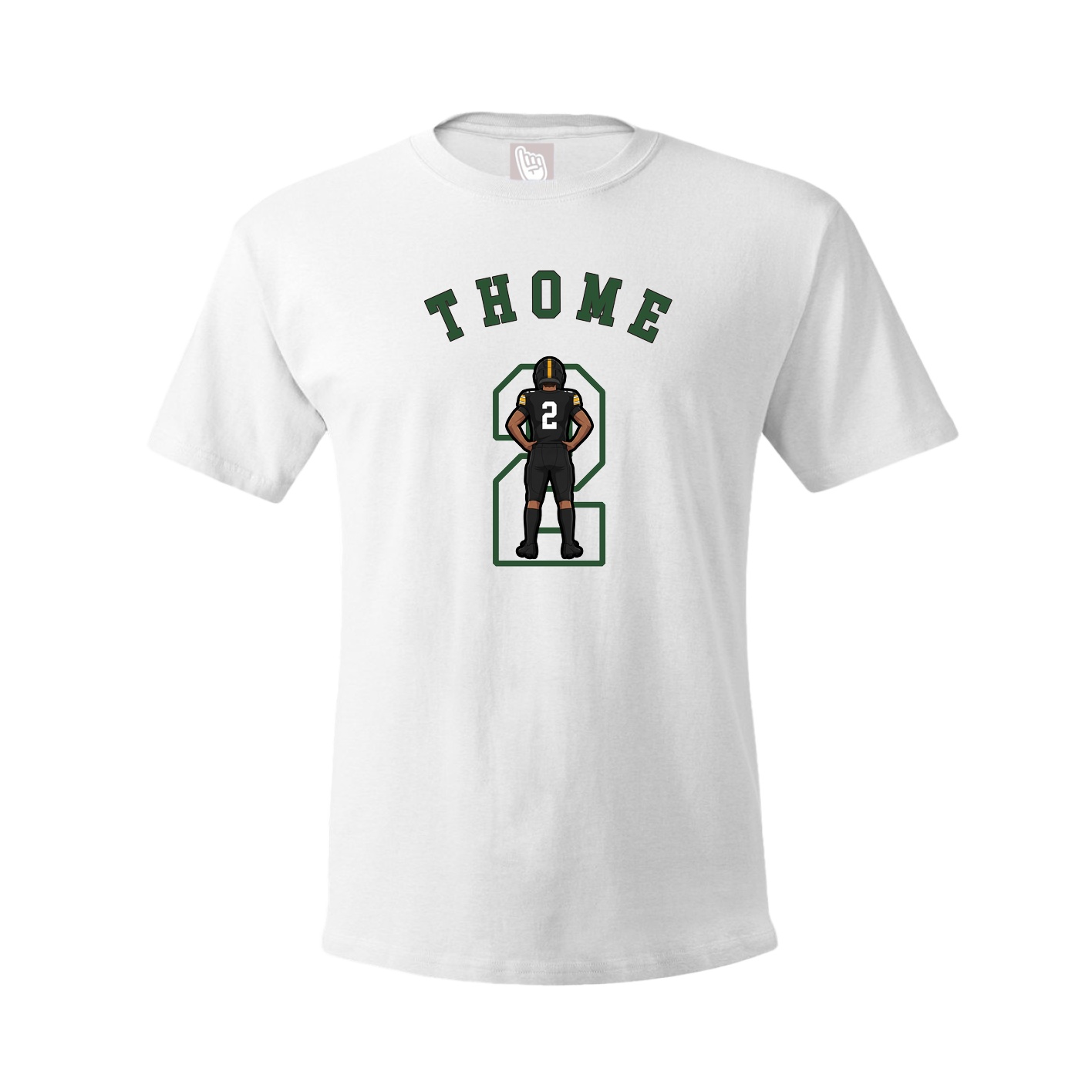 Youth Tee — Shirsey Arch in White